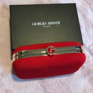 Red Giorgio Armani clutch